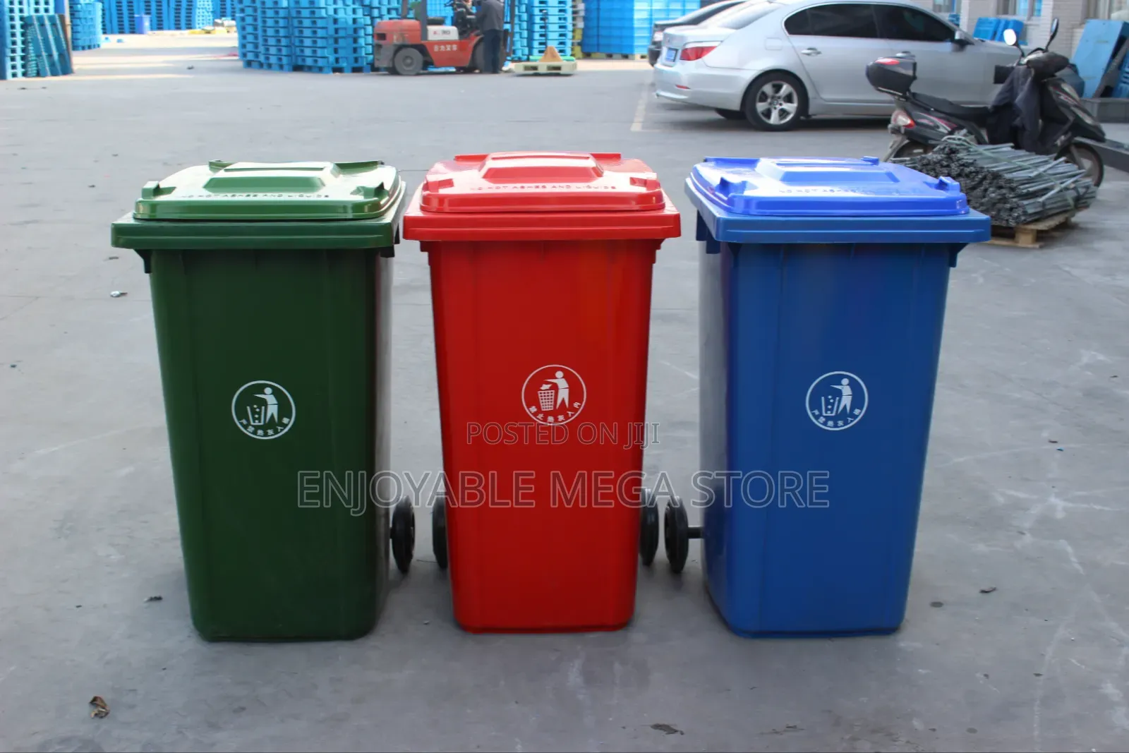 Outdoor Plastic Dust Bins Plastic Dust Bins 1Pcs