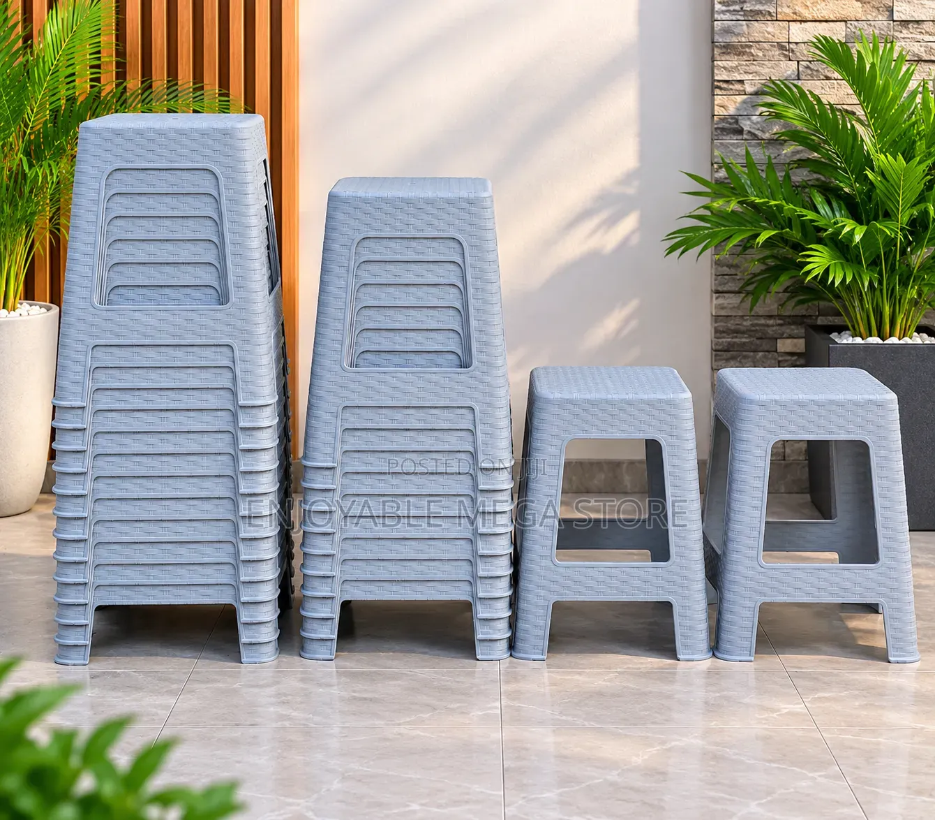 Plastic Stools Plastic Stools Matted