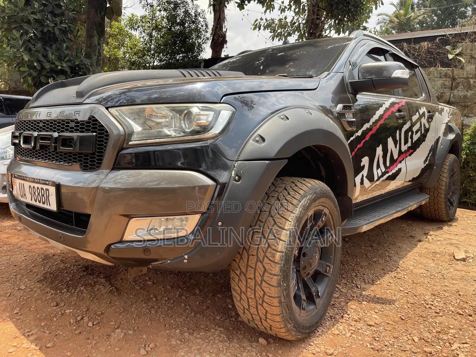 Ford Ranger Wildtrak 2016 Black