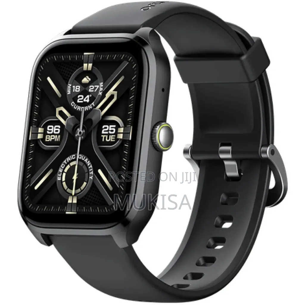 Oraimo Watch 5 Lite 2.01" HD IP68 Smart Watch Chrome