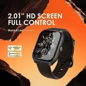 Oraimo Watch 5 Lite 2.01" HD IP68 Smart Watch Chrome