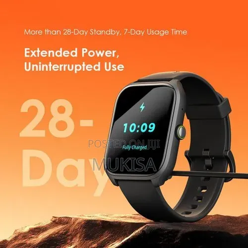 Oraimo Watch 5 Lite 2.01" HD IP68 Smart Watch Chrome