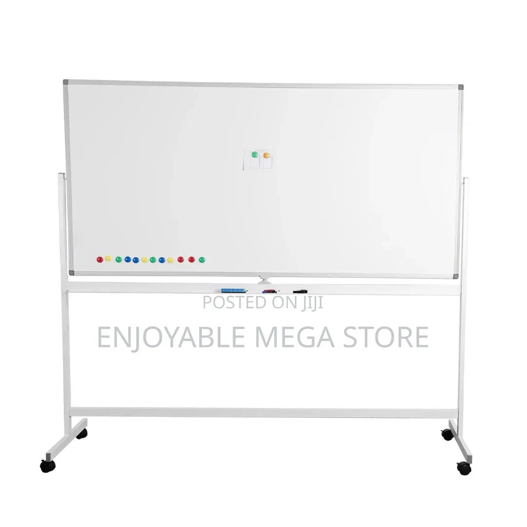 90×120cm Dry Erasable Double Sided Whiteboards With Stands