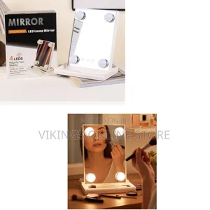 4 LEDS Magnify Your Beauty Led Lamp Mirror