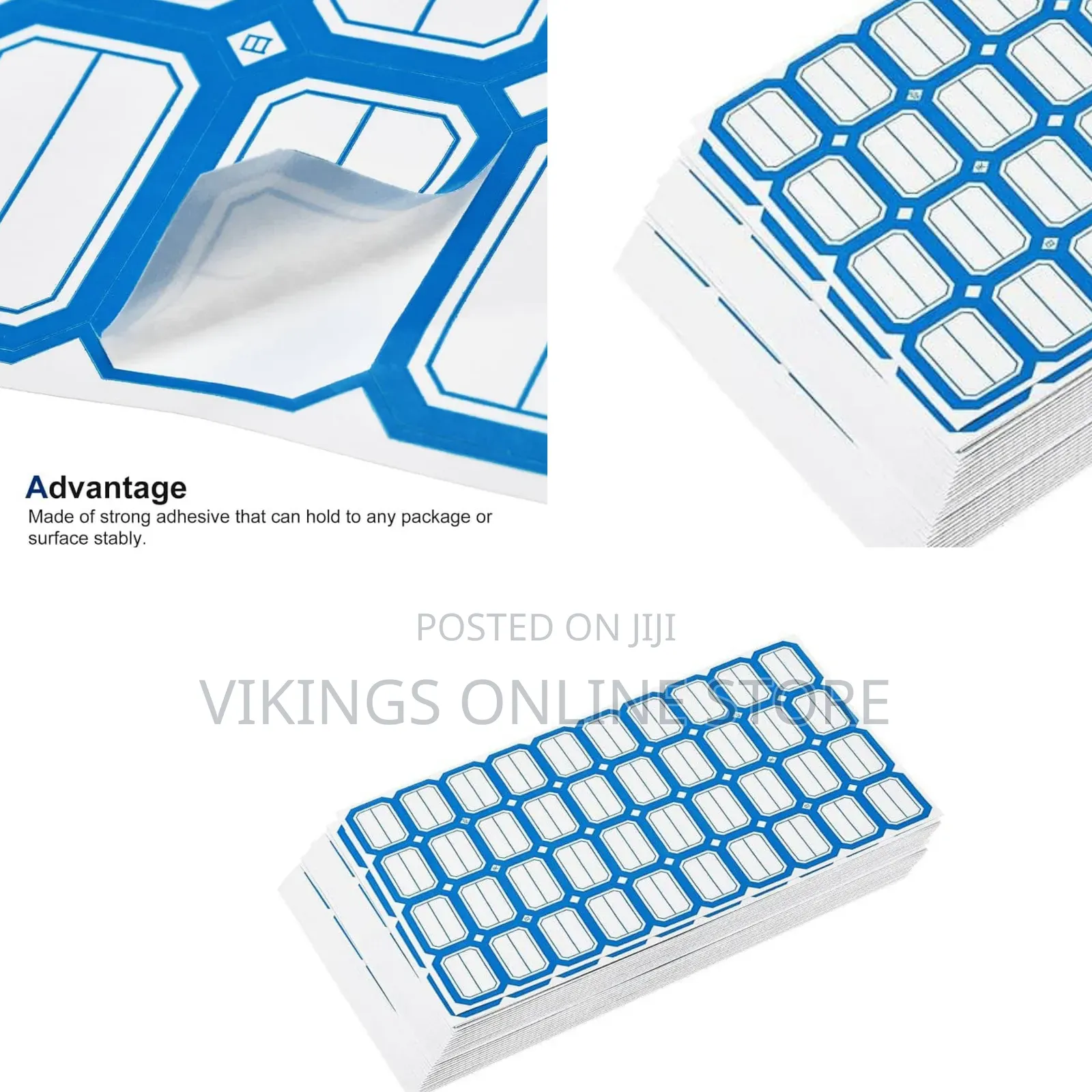 Blue 400 File Folder Labels Name Filing Self Adhesive Stickers 1.1x0.8
