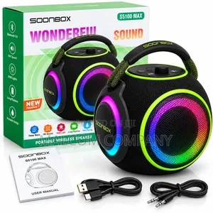 SOONBOX Portable Wireless Bluetooth Speaker Powerful Bass – Uganda
