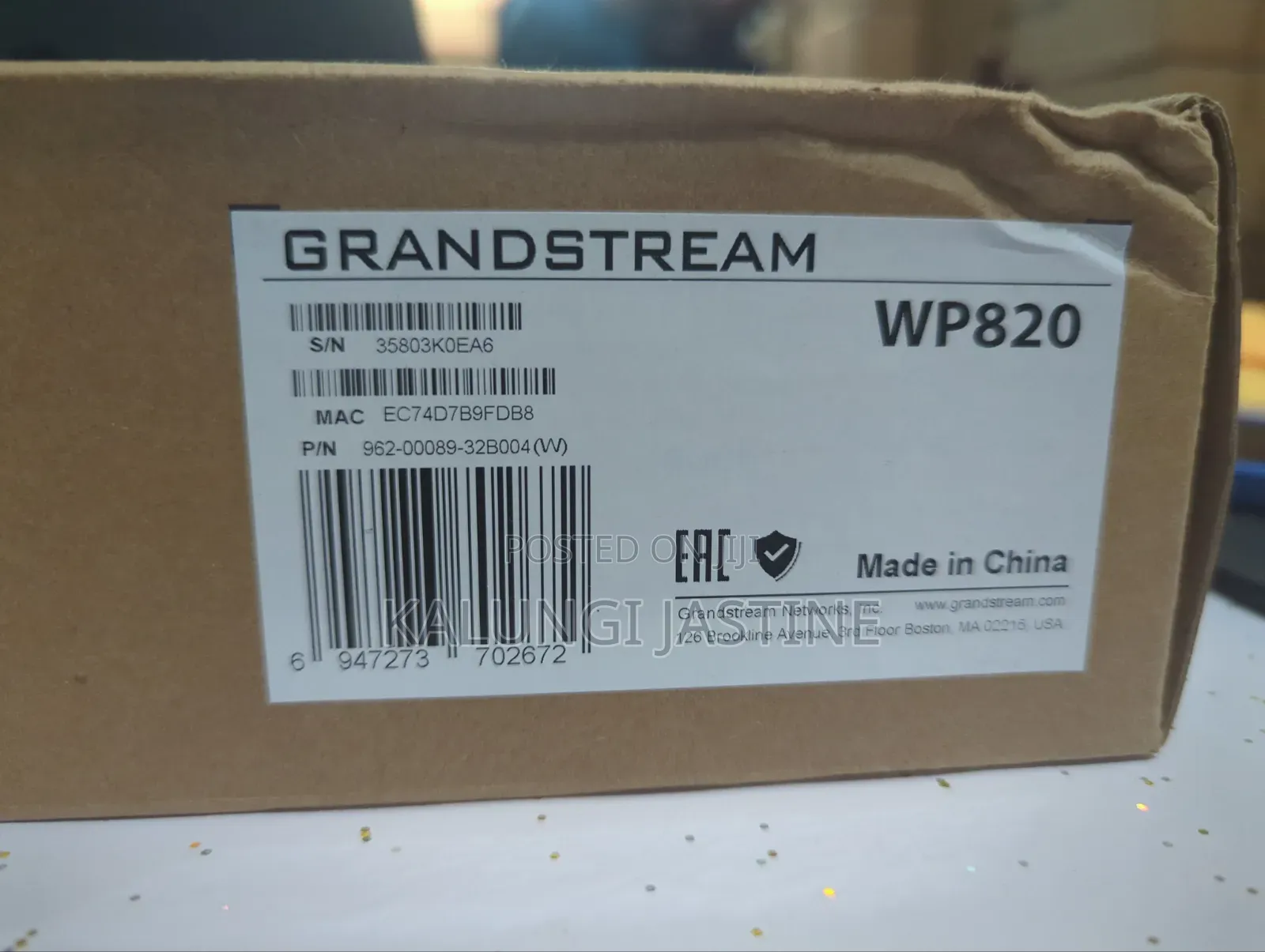 Grandstream Wp820 Handset