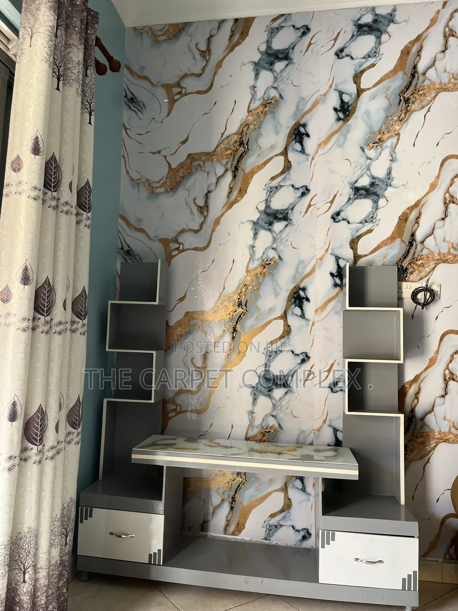 TV Unit Wall Stickers Meter