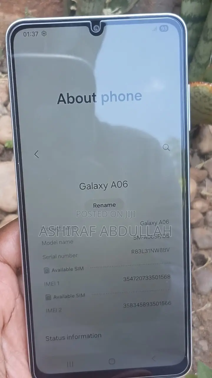 New Samsung Galaxy A06 128 GB White