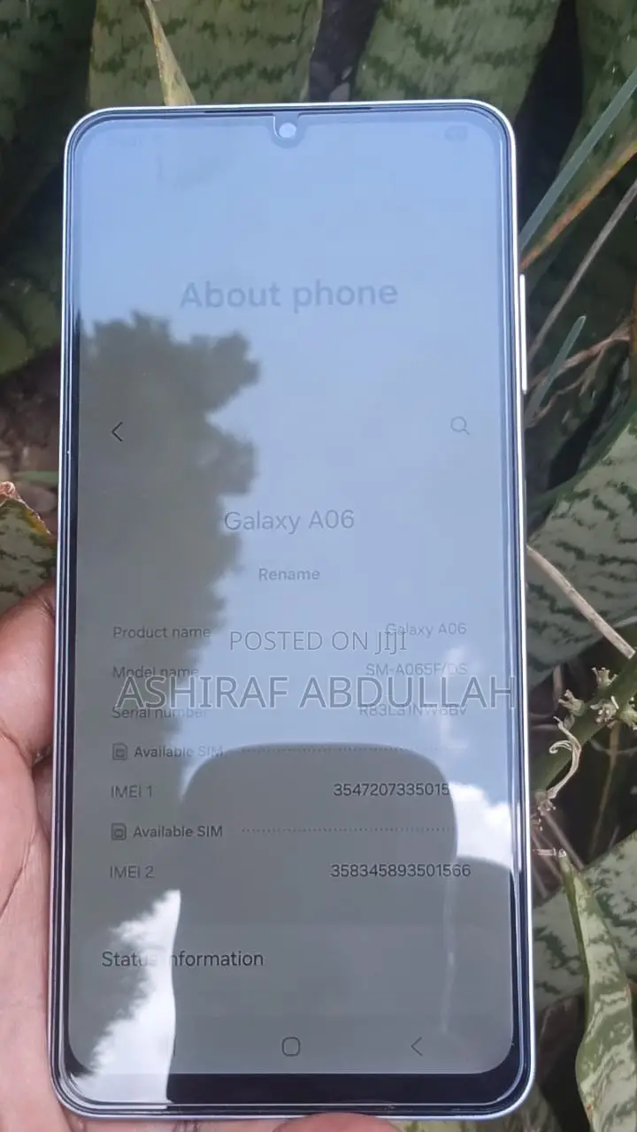 New Samsung Galaxy A06 128 GB White