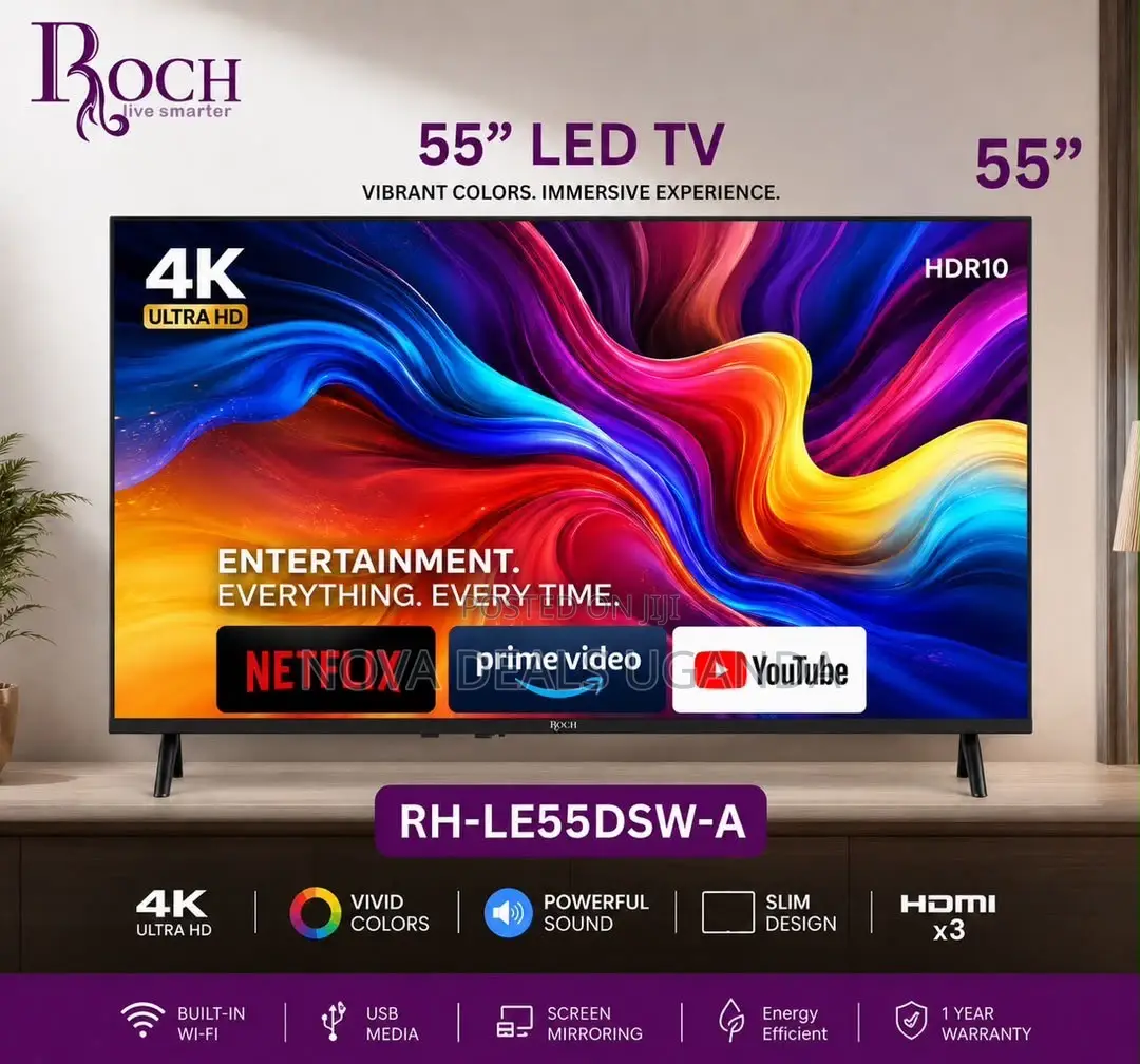 Roch 55-Inch Led TV Rh-Le55dsw-A