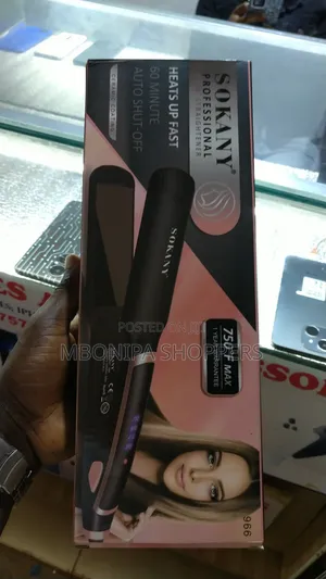 Ceramic Coating Hair Straightener , 360 Degree Swivel Power Cord