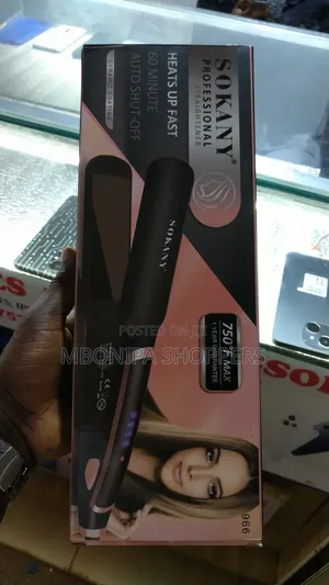 Ceramic Coating Hair Straightener , 360 Degree Swivel Power Cord