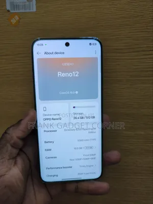 Oppo Reno12 512 GB Silver