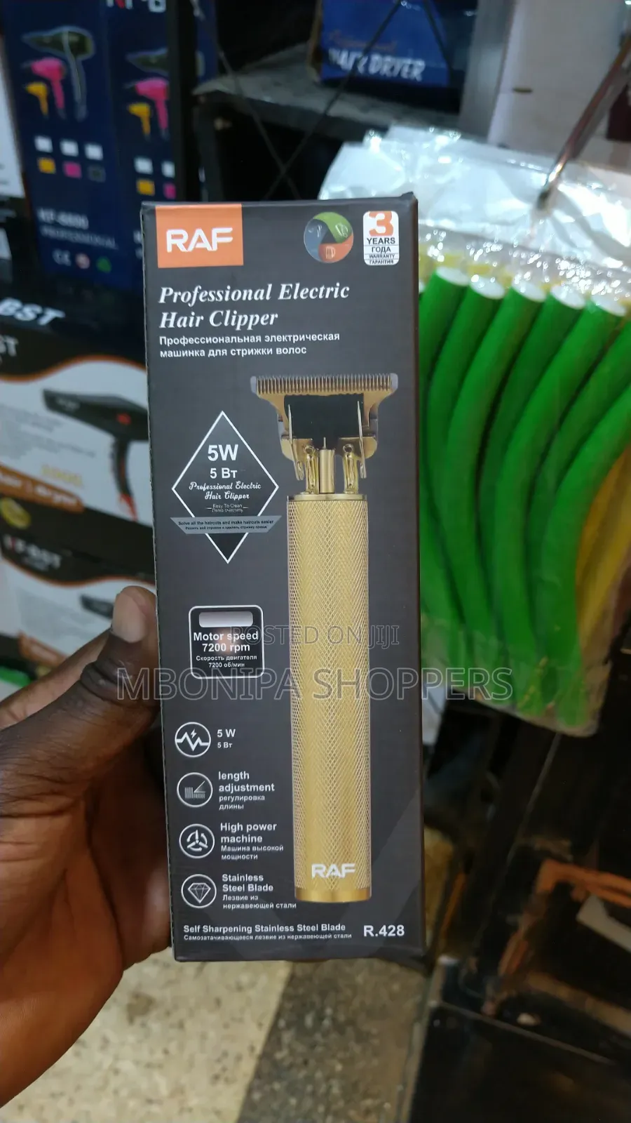 RAF Professional Electric Hair Clipper