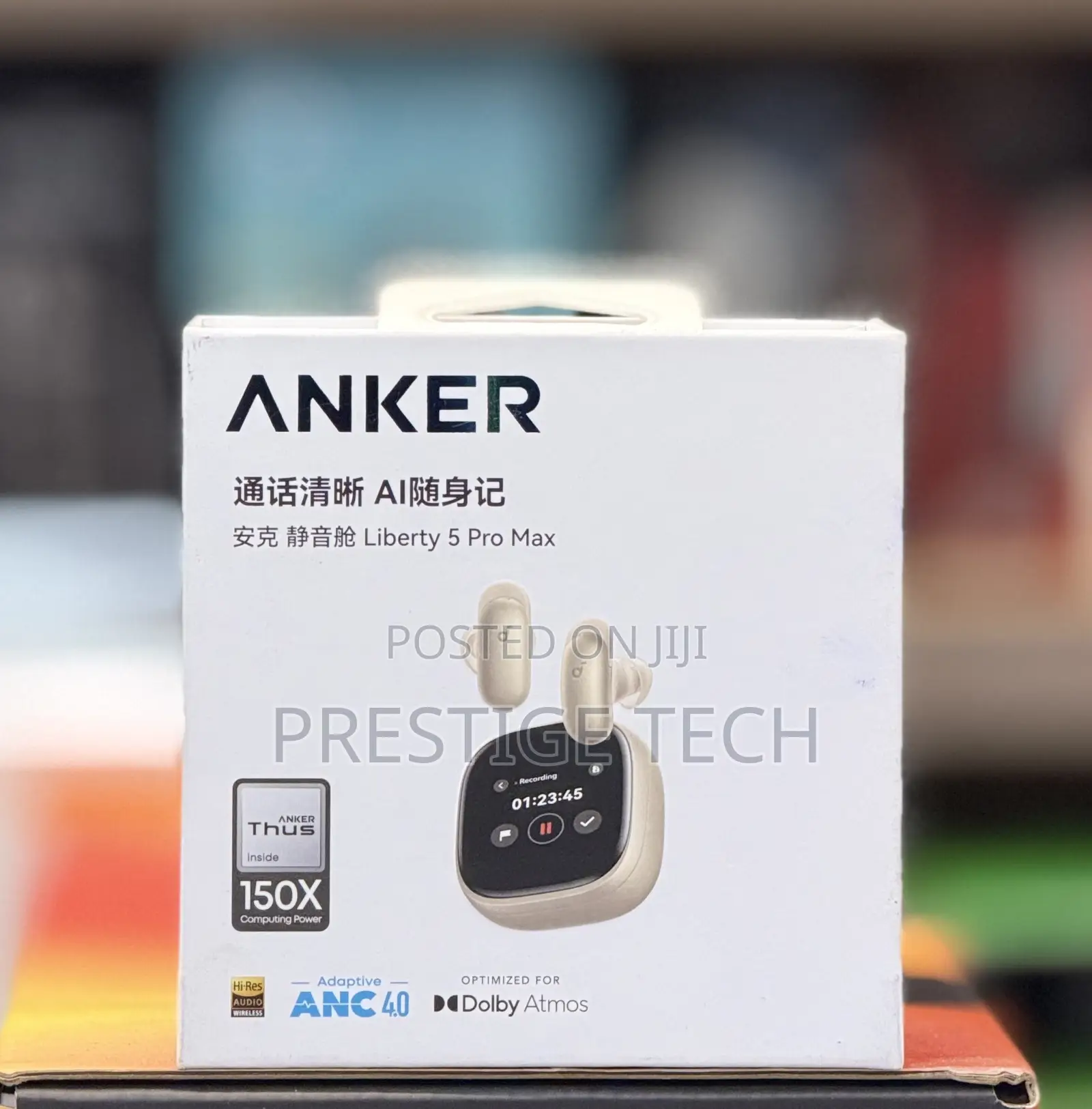 Anker Liberty 5 Pro Max Earbuds, AI Note-Taker, Best ANC and Calls