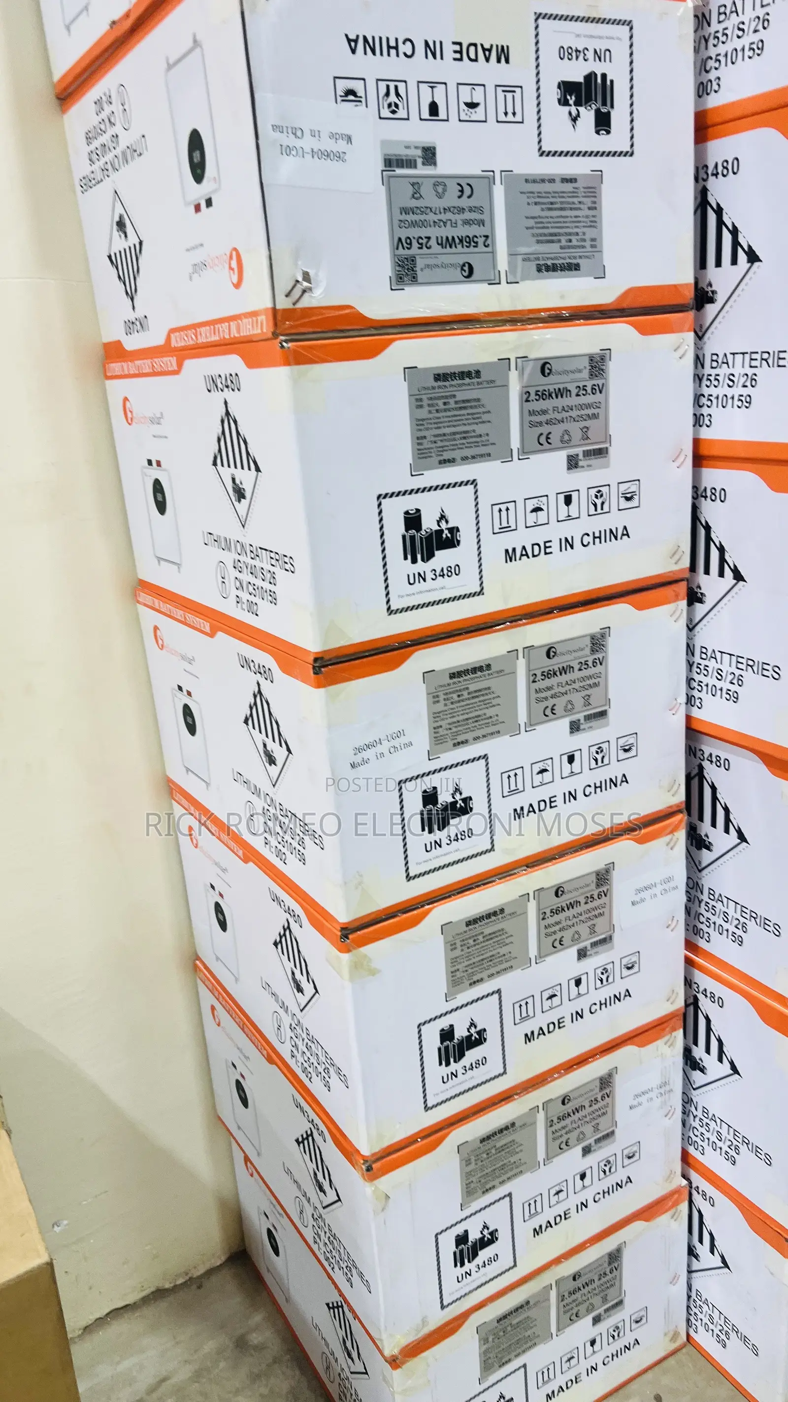 2.5kwh 24v Lithium Ion Phosphate Battery