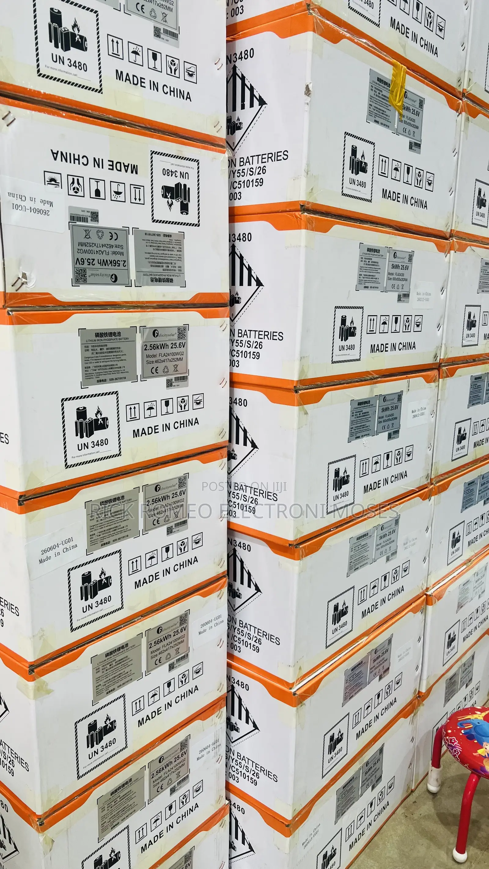 2.5kwh 24v Lithium Ion Phosphate Battery