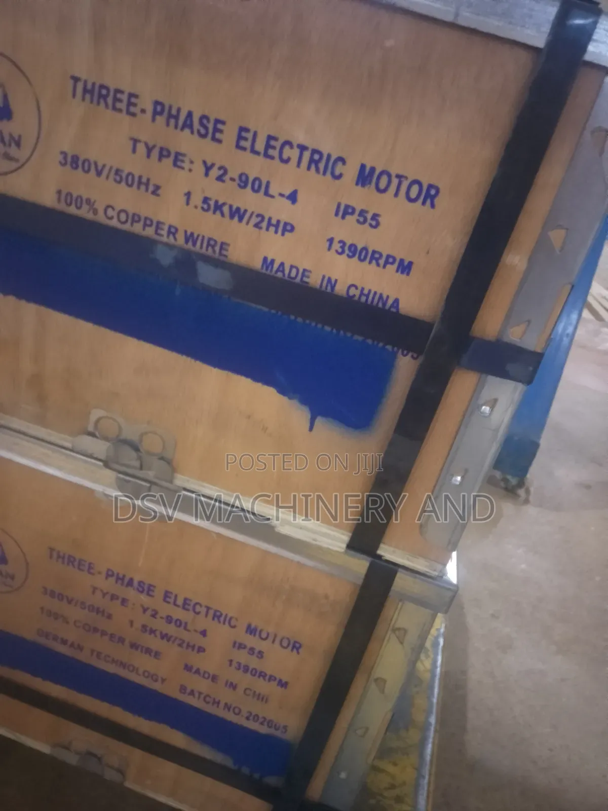 2hp/1.5kw 3 Phase 380v 1390r/M Normal Speed Motor