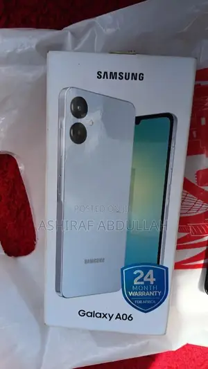 New Samsung Galaxy A06 128 GB White