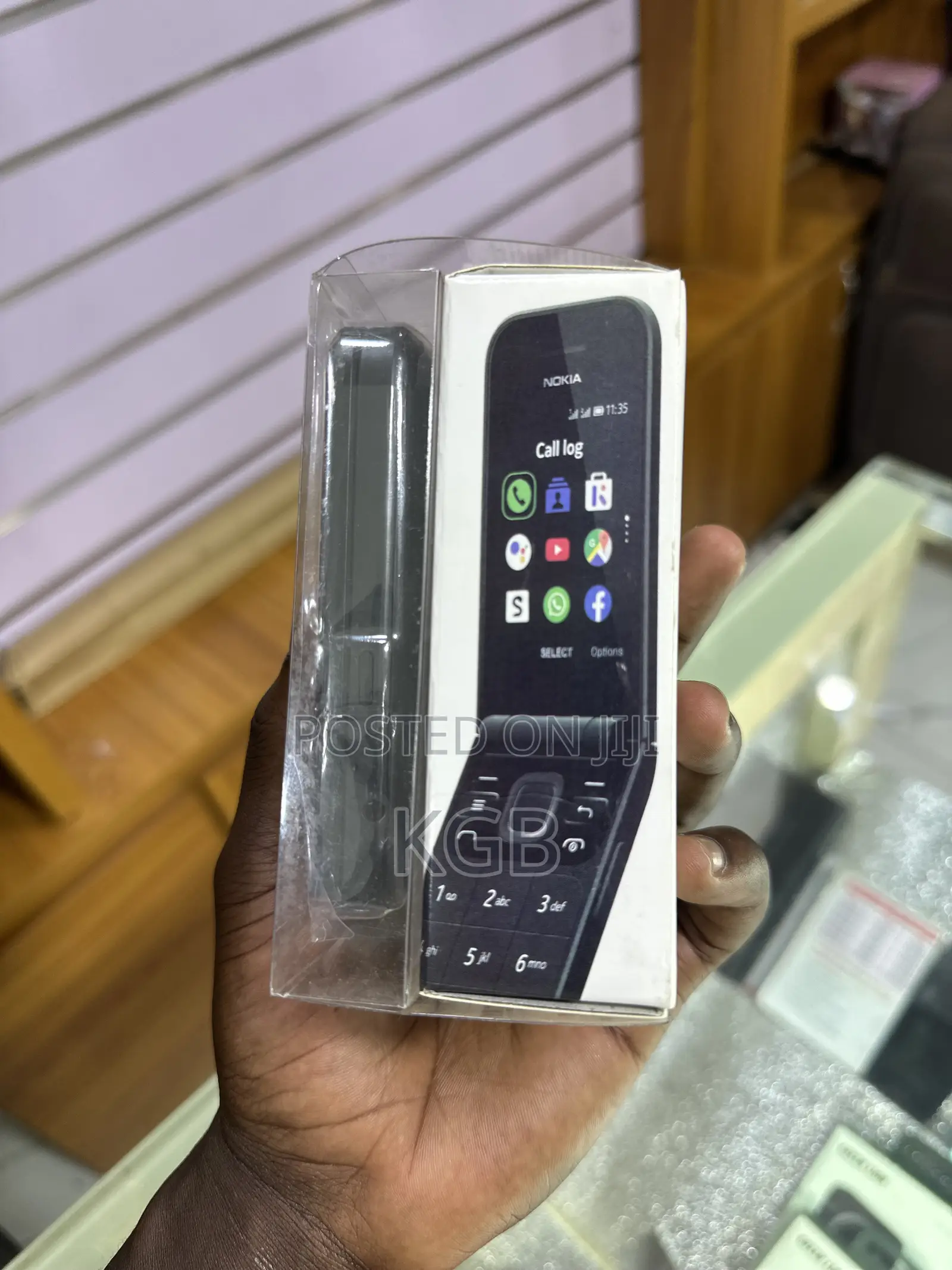 New Nokia 2720 Flip 512 GB Black