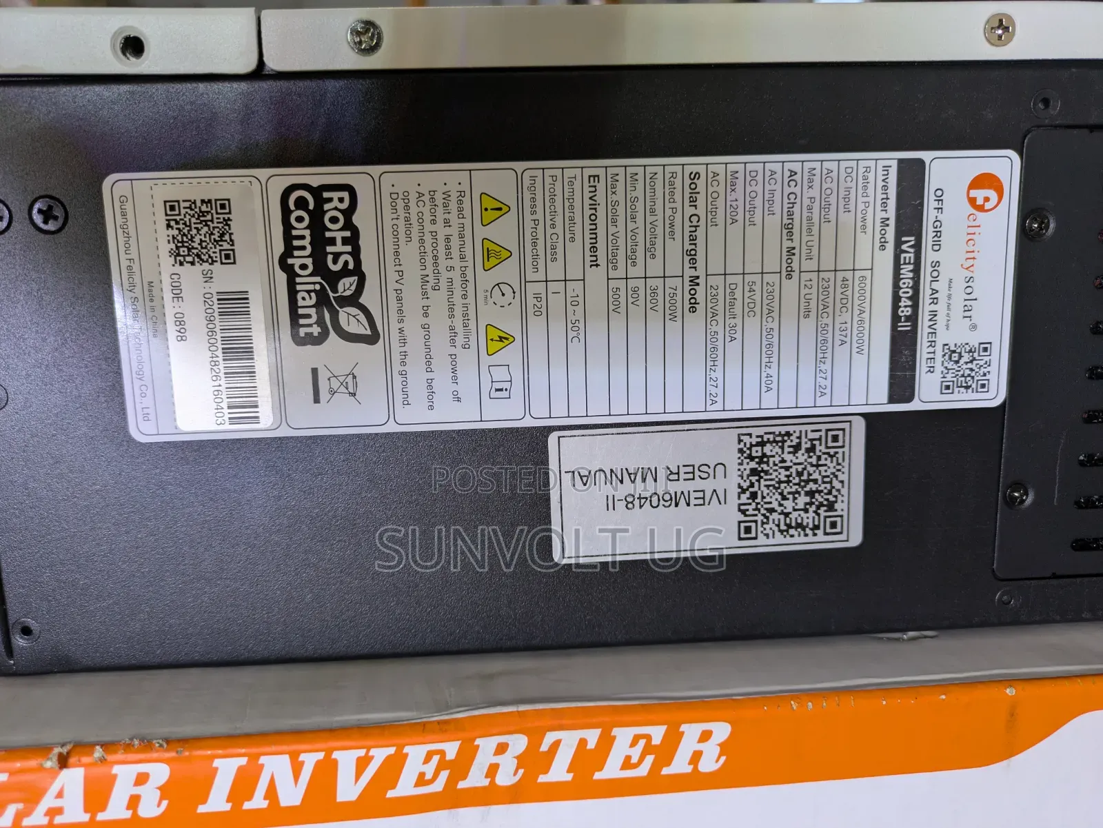 6kva Hybrid Inverter