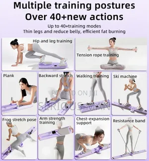 Ski Machn, Leg Trainer, or Pelvic Floor and Hip-Shaping Exercise Board