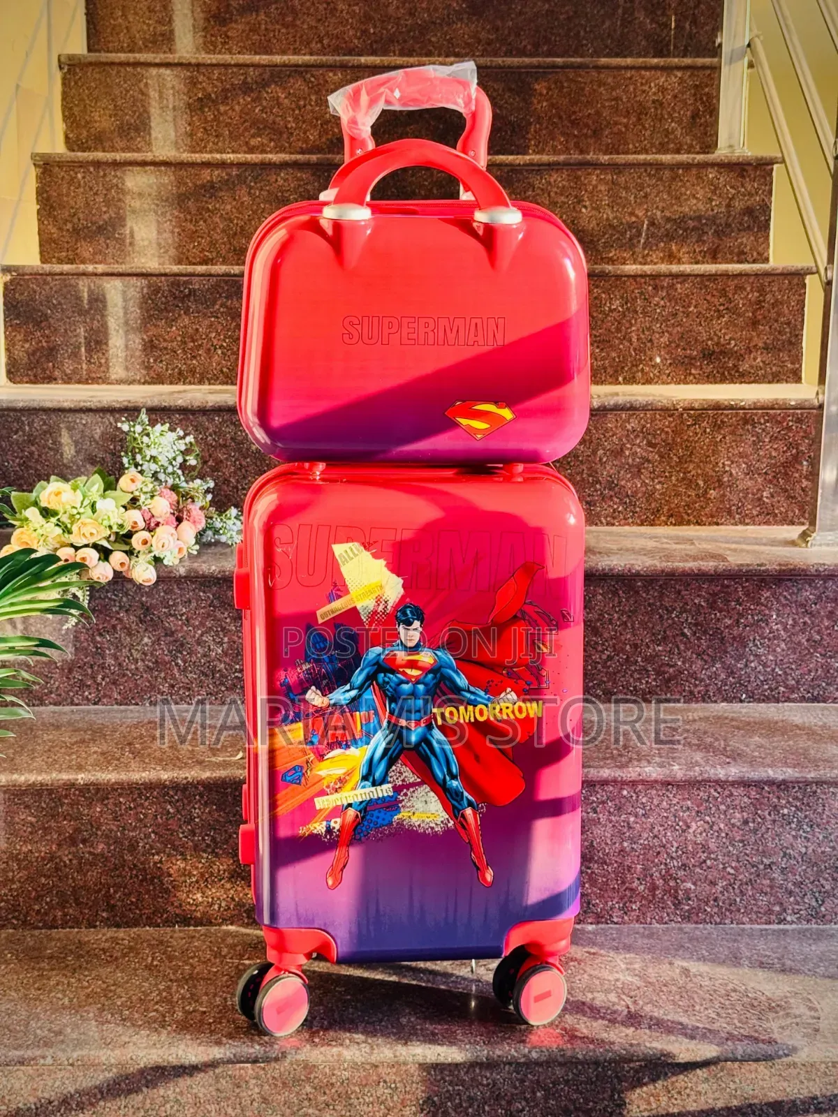 DC Comics Superman-Themed Hard-Shell Kids Suitcase