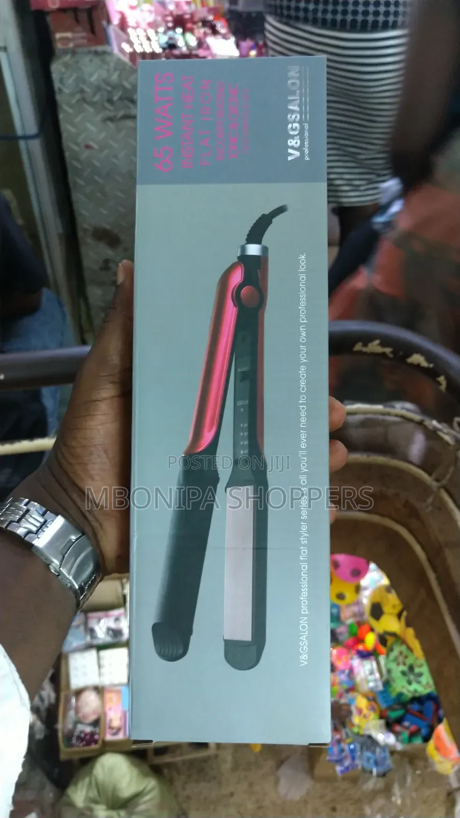 Electric Hair Straightener Iron - Multicolor