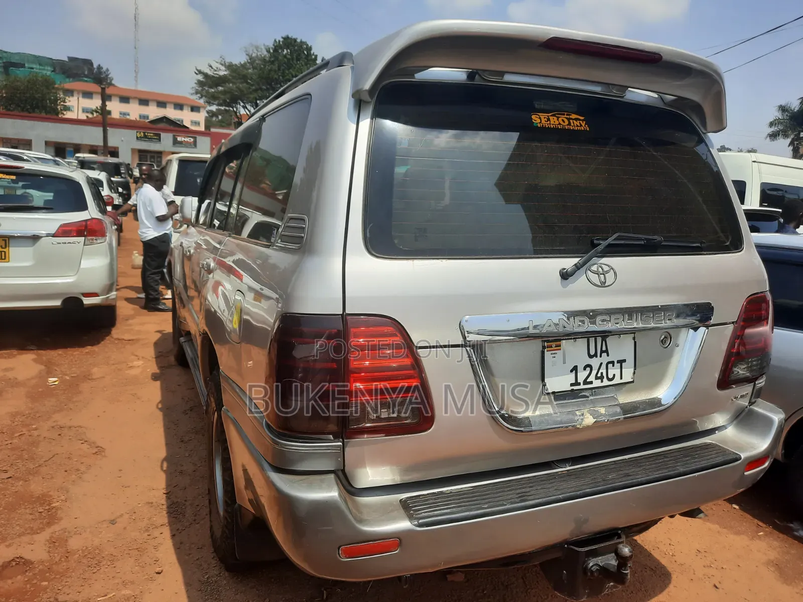 Toyota Land Cruiser Cygnus 4.7 2005 Silver