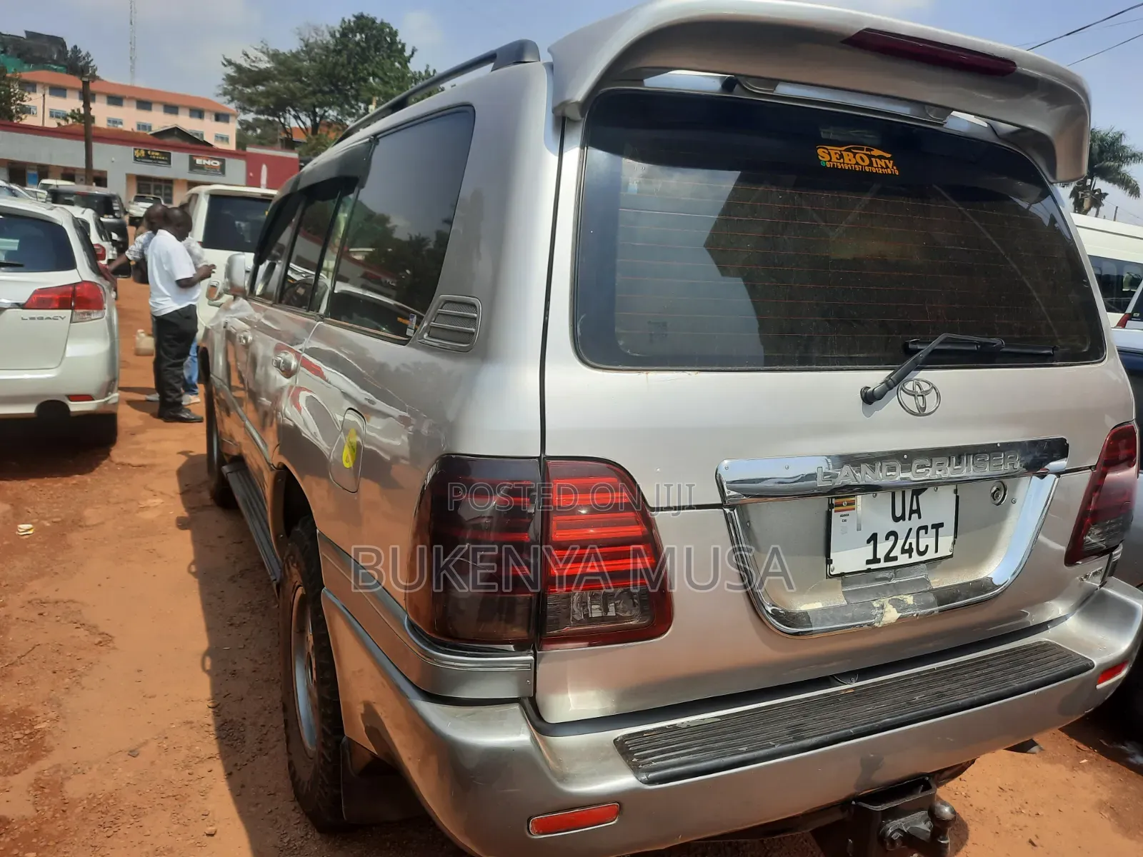 Toyota Land Cruiser Cygnus 4.7 2005 Silver