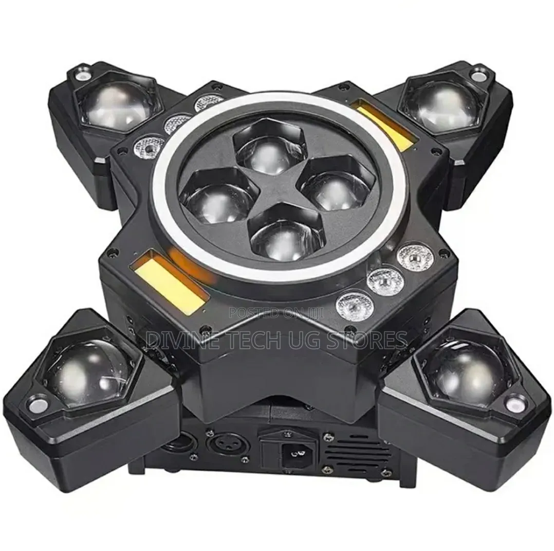 4-Arm Mini Moving Head LED Stage and DJ Party Light.