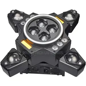 4-Arm Mini Moving Head LED Stage and DJ Party Light.