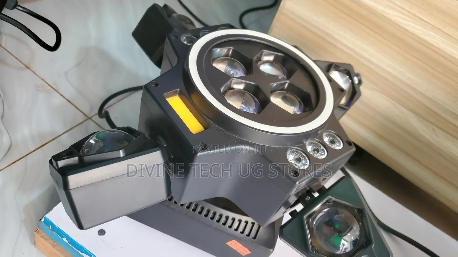4-Arm Mini Moving Head LED Stage and DJ Party Light.