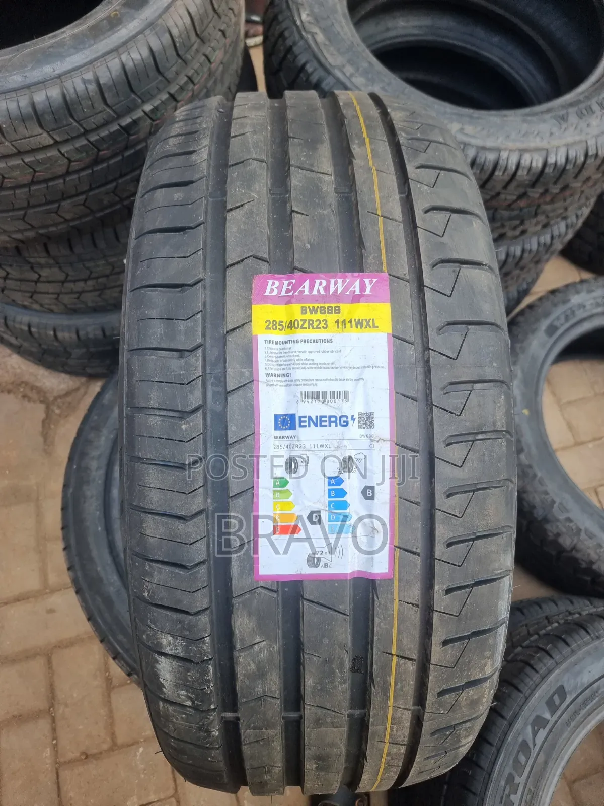 285/40r23 Bear Way Tyres .