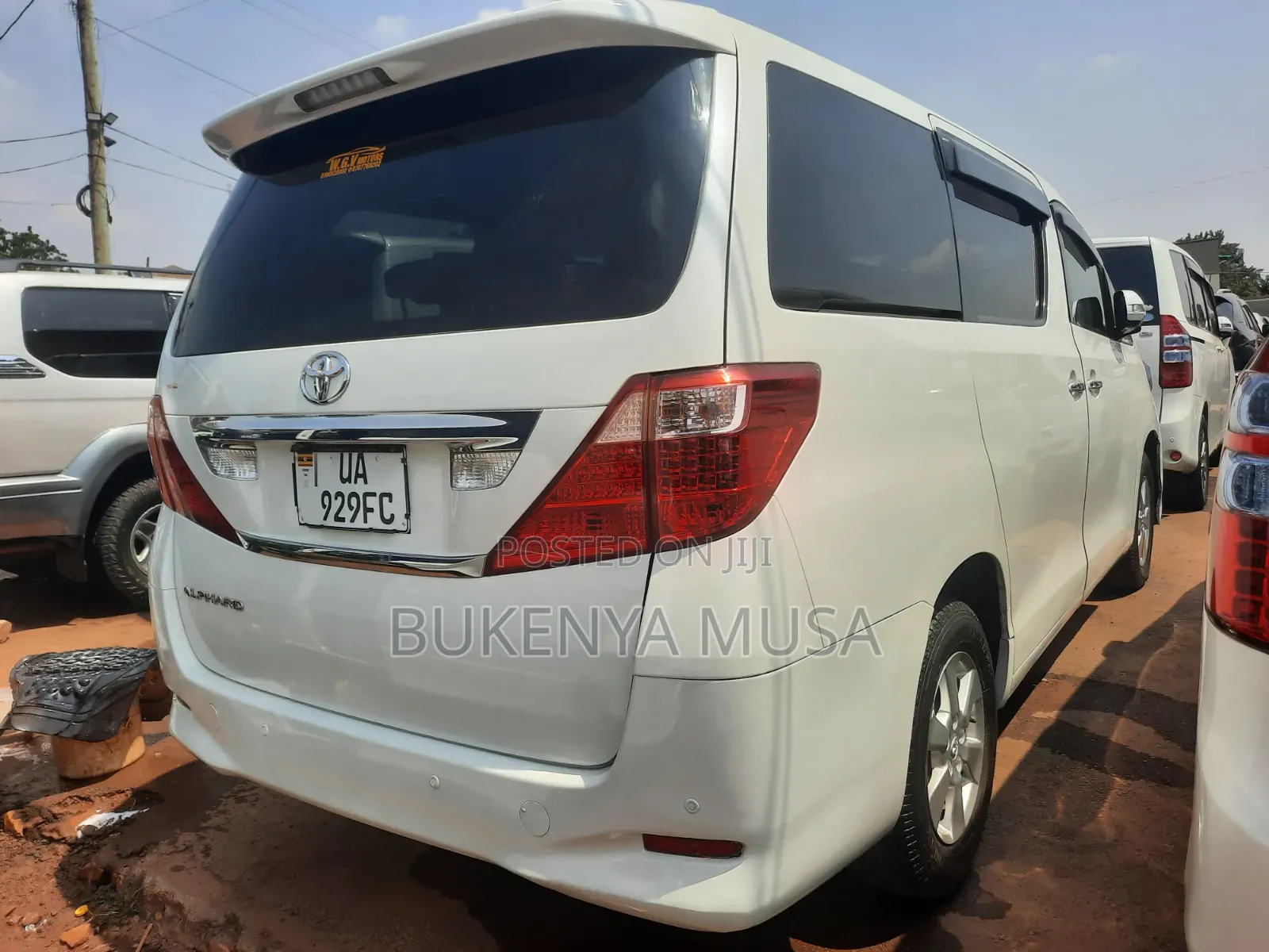 Toyota Alphard 2010 White