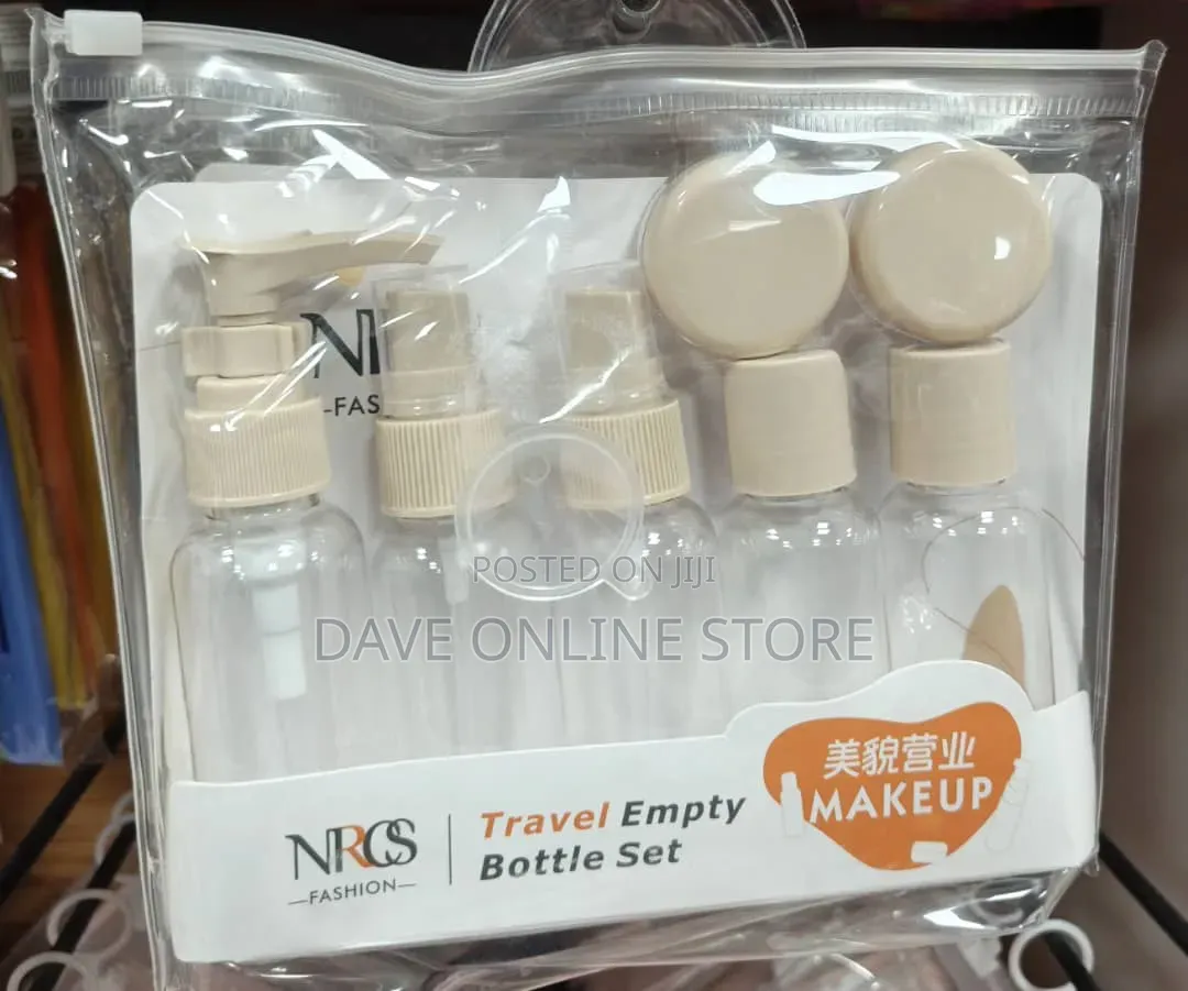 7pcs Travel Empty Bottle Set
