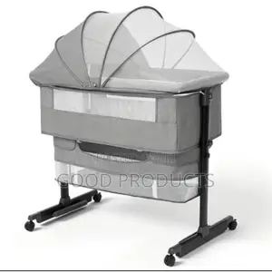 Fancy Baby Bassinet Bed Side Sleeper Grey Colour