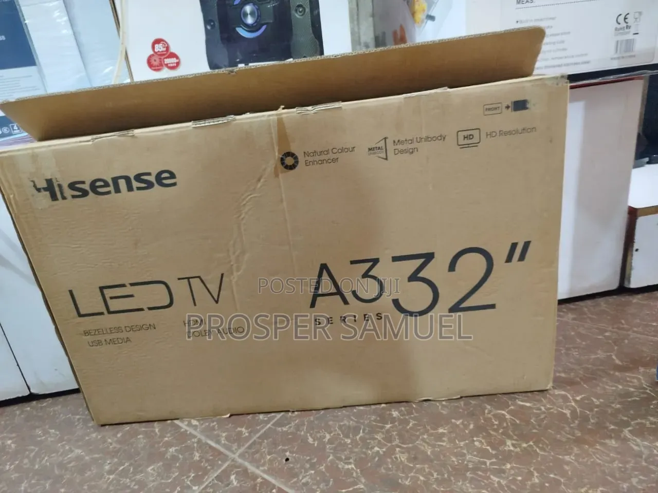Hisense 32 Inches Frameless Digital Flat Screen