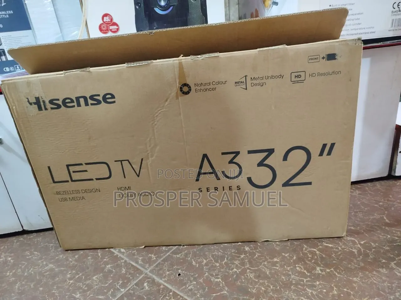 Hisense 32 Inches Frameless Digital Flat Screen