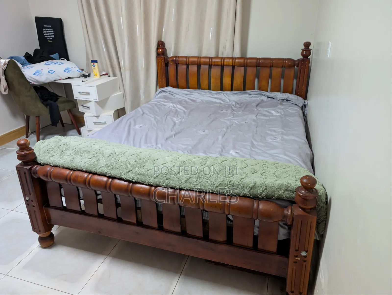 Elegant Bed for Sale - Excellent Condition