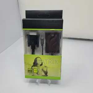 VGA + Audio to HDMI Adapter Video Cable (Converts Older VGA to HDMI)
