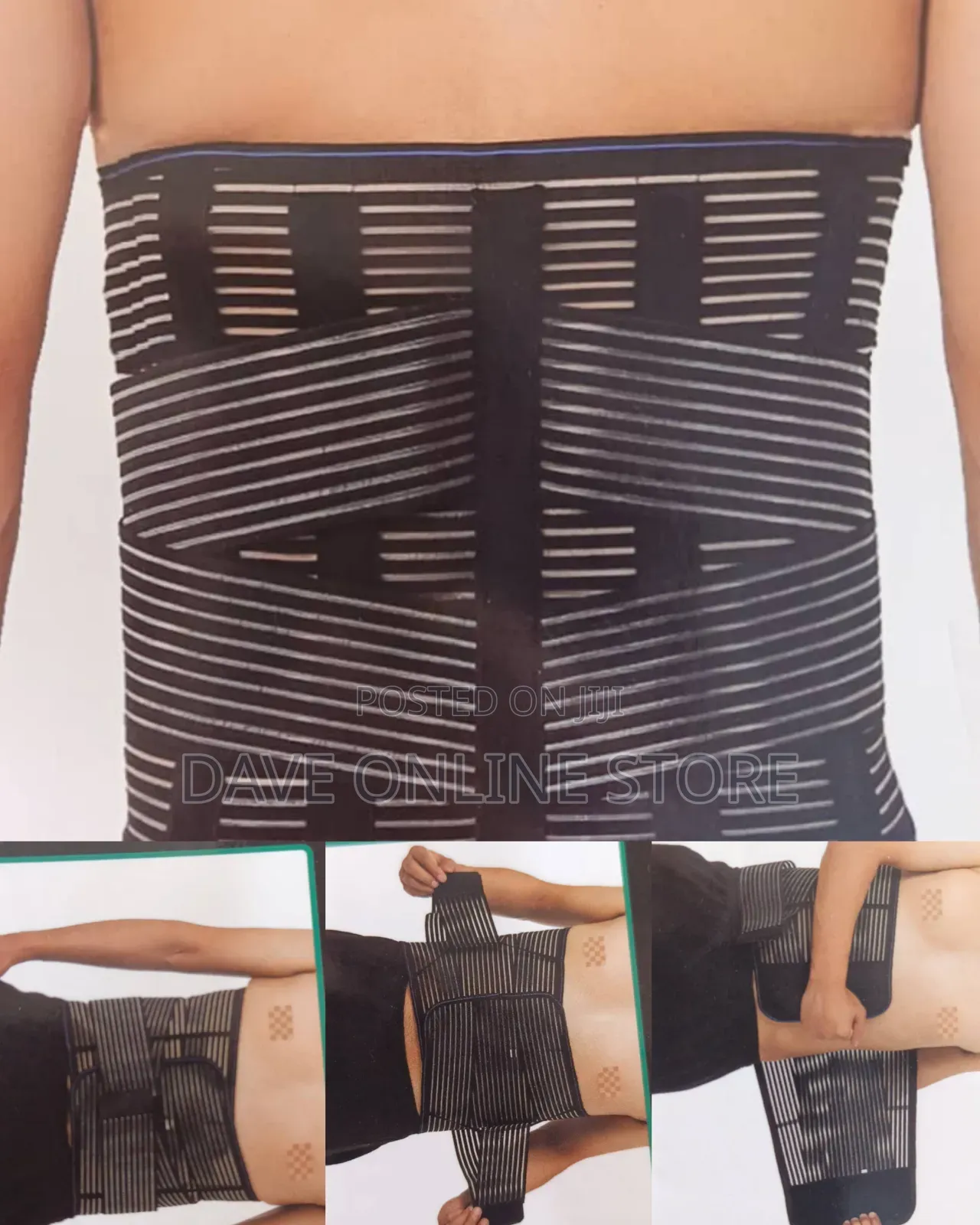 Orthopaedic Dual-Tightening Lumbar Support Belt