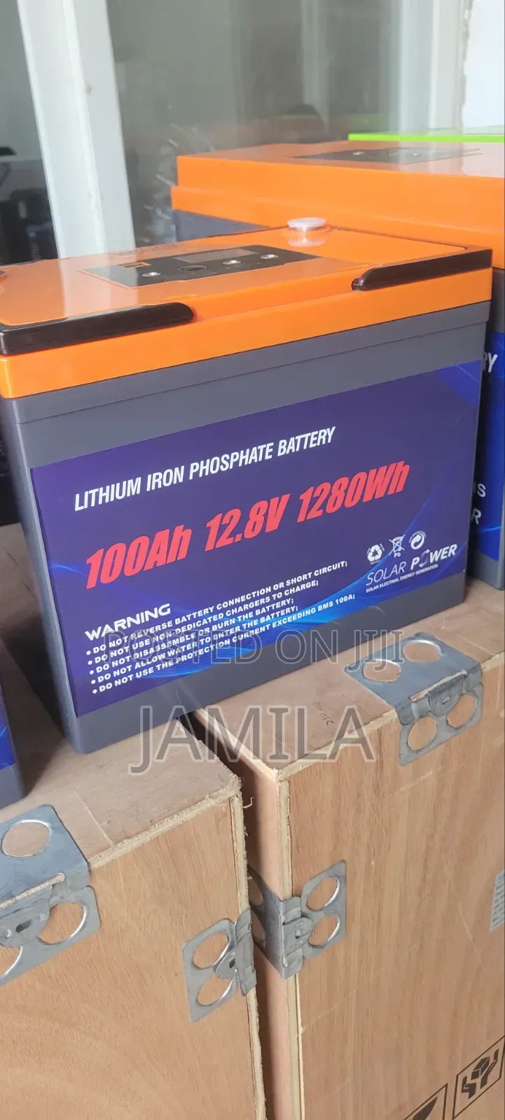 Lithium Iron Phosphate Battery 100Ah-12v