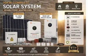 Professional-Grade 10kW Solar Power System for Homes and Offices
