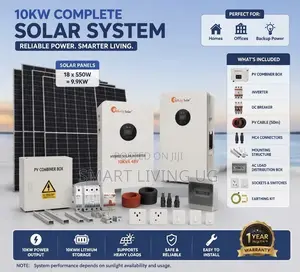 Power Your Entire Home: Complete 10kW Solar System With Lithium Backup