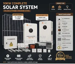 Power Your Entire Home: Complete 10kW Solar System With Lithium Backup