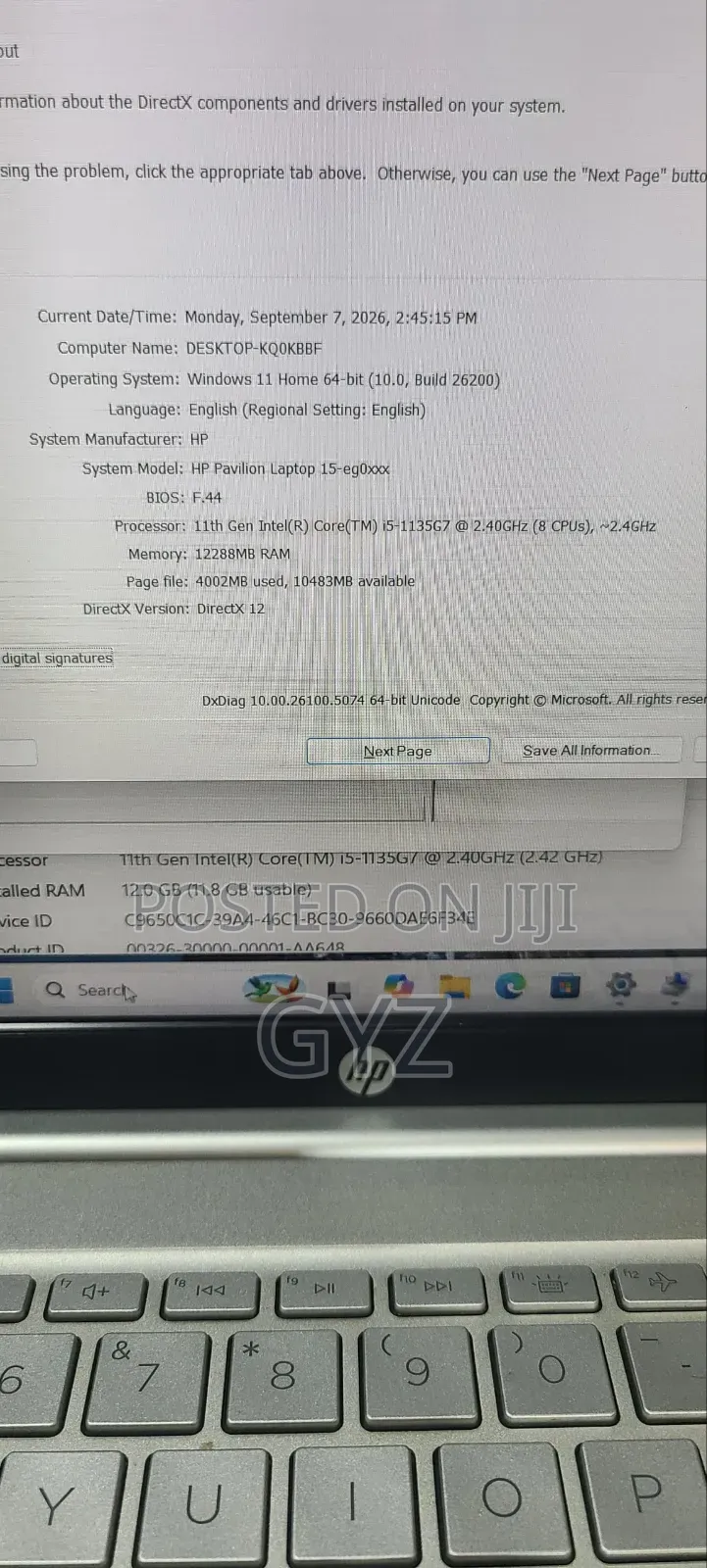 Laptop HP Pavilion 15 12GB Intel Core i5 SSD 256GB