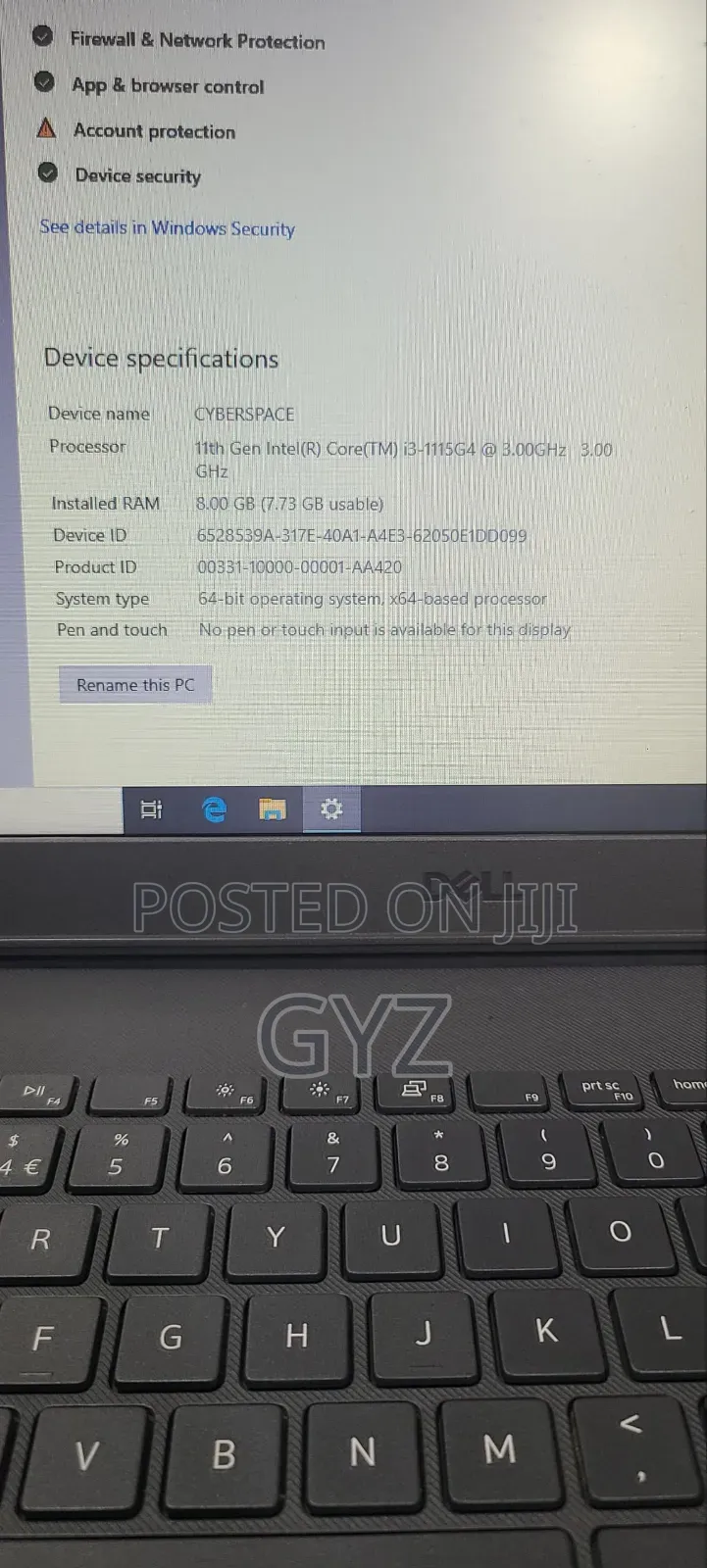 Laptop Dell Vostro 3500 8GB Intel Core i3 HDD 1T