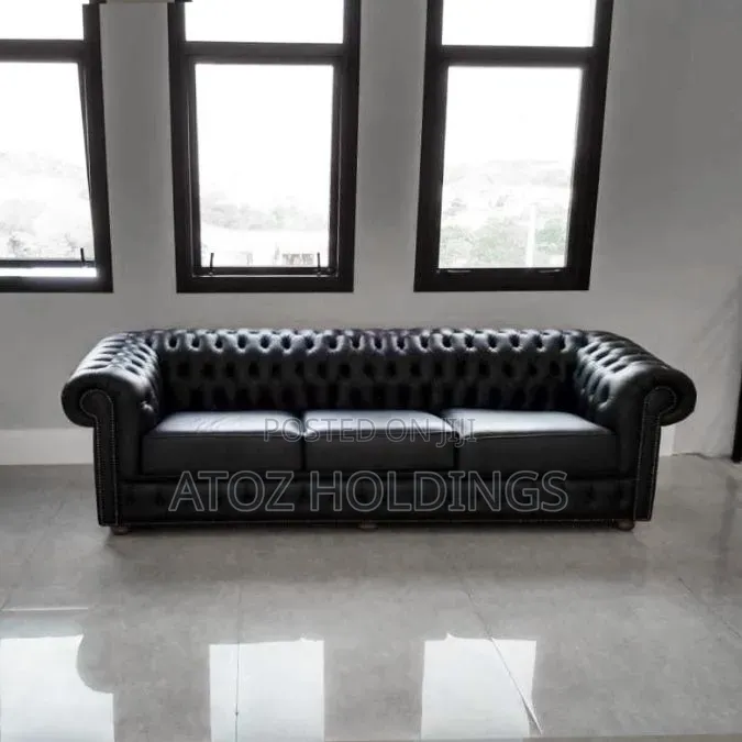 Sofas/Original 3 Seaters Chesterfield Sofa Sets Any Colour 1,200,000/-